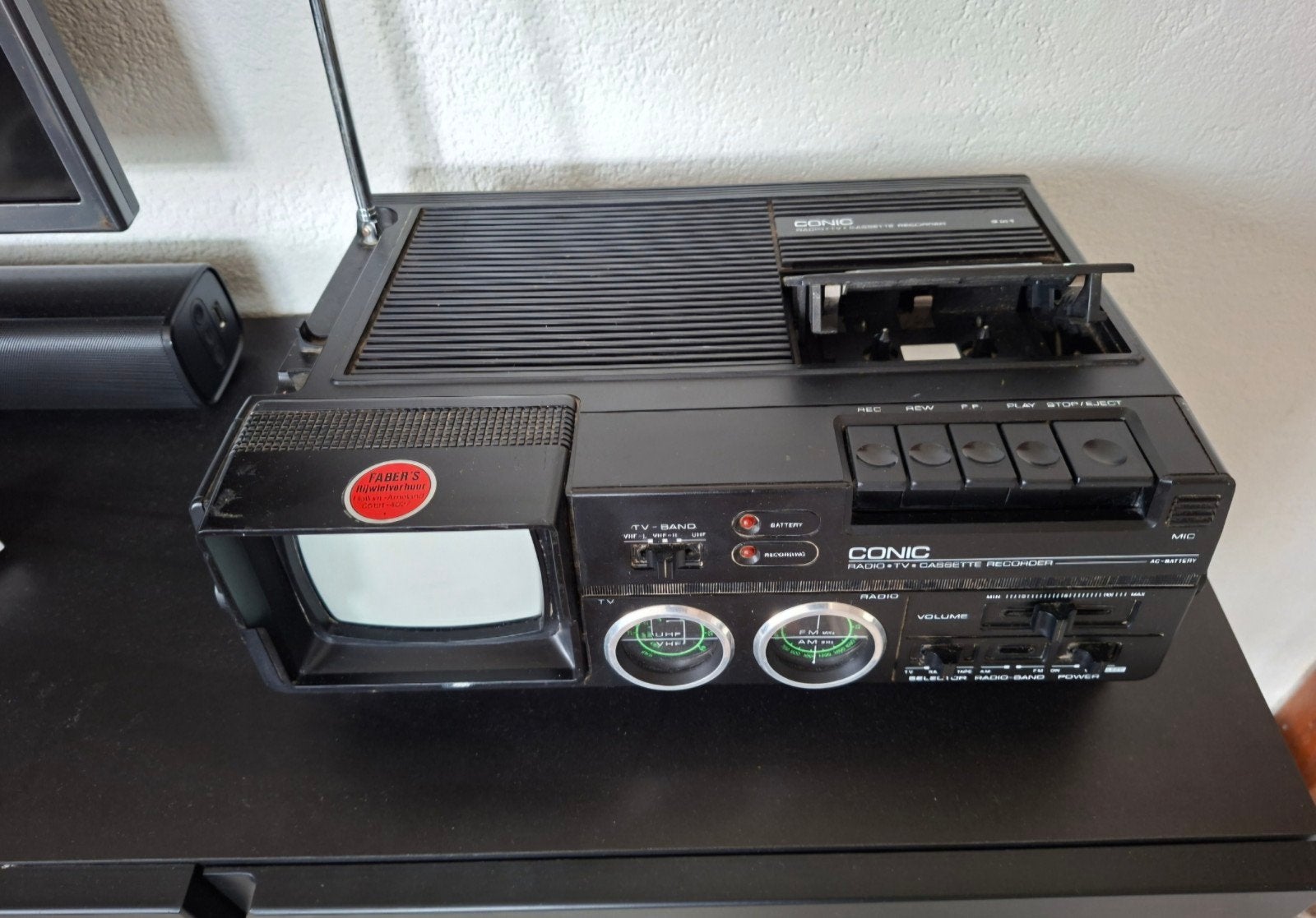 Conic retro radio, Ophalen of Verzenden