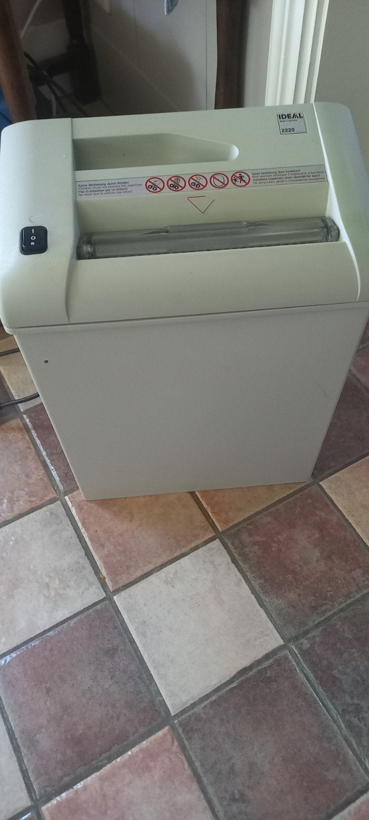 papierversnipperaar, Diversen, Ophalen, Gebruikt