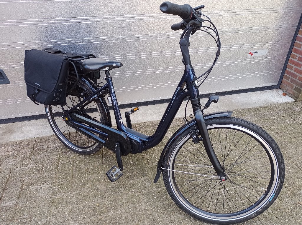 Gazelle Ami C7 HMS Slechts 208KM!, Ophalen, Zo goed als nieuw, Minder dan 47 cm, 50 km per accu of meer