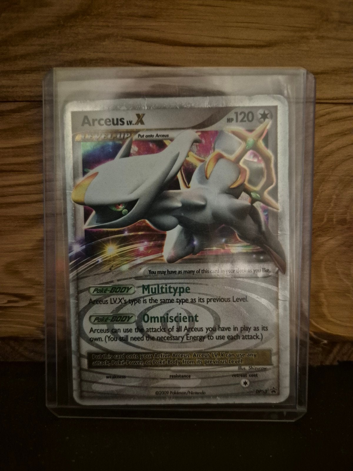 Pokémon Arceus LV.X DP53 Diamond & Pearl Promo, Ophalen of Verzenden, Gebruikt, Losse kaart, Foil