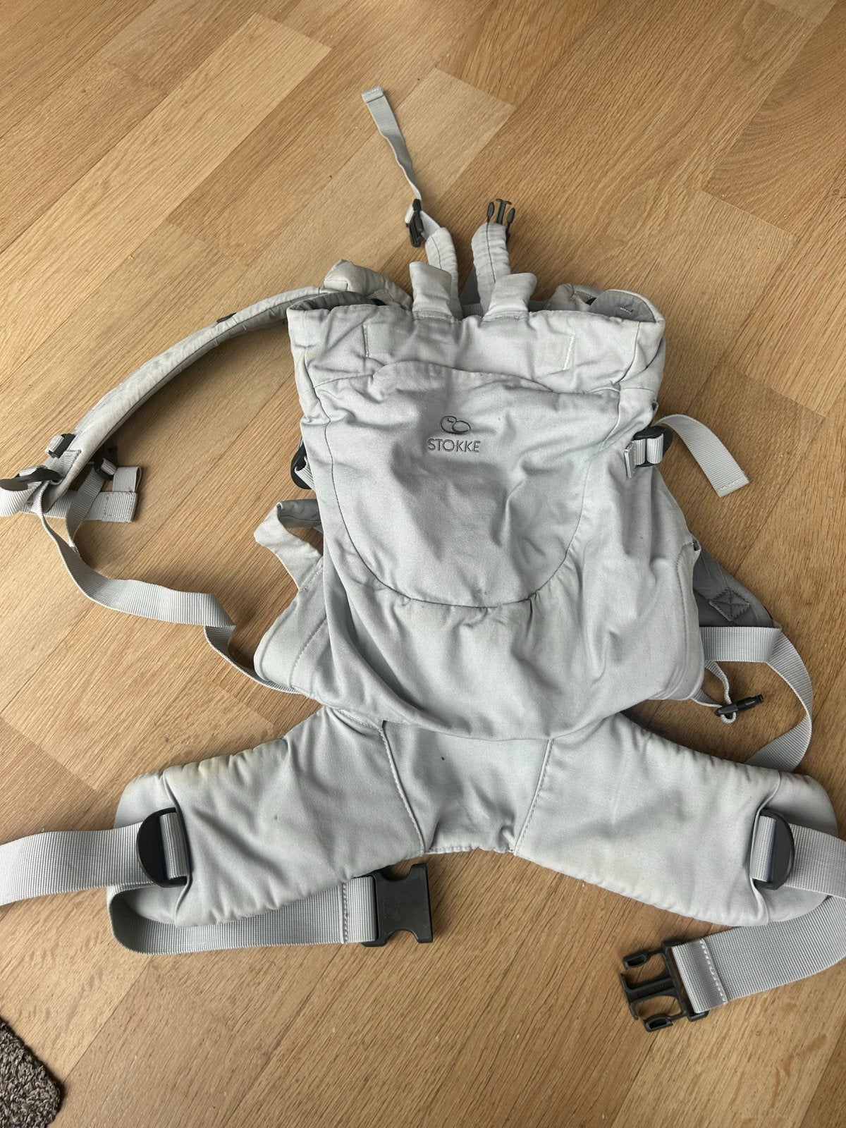Stokke MyCarrier 3-in-1 Draagzak - Grijs, Overige merken, Gebruikt, Buik of Rug, Ophalen of Verzenden