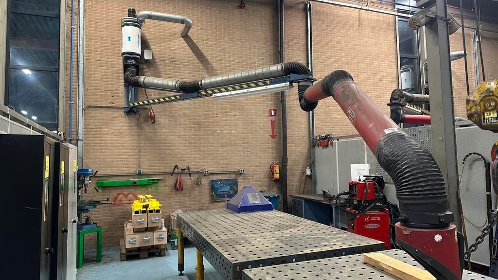Lasdamp afzuiger Lincoln Electric / Nederman, Doe-het-zelf en Verbouw, Ventilatie en Afzuiging, Ophalen, Afzuiger