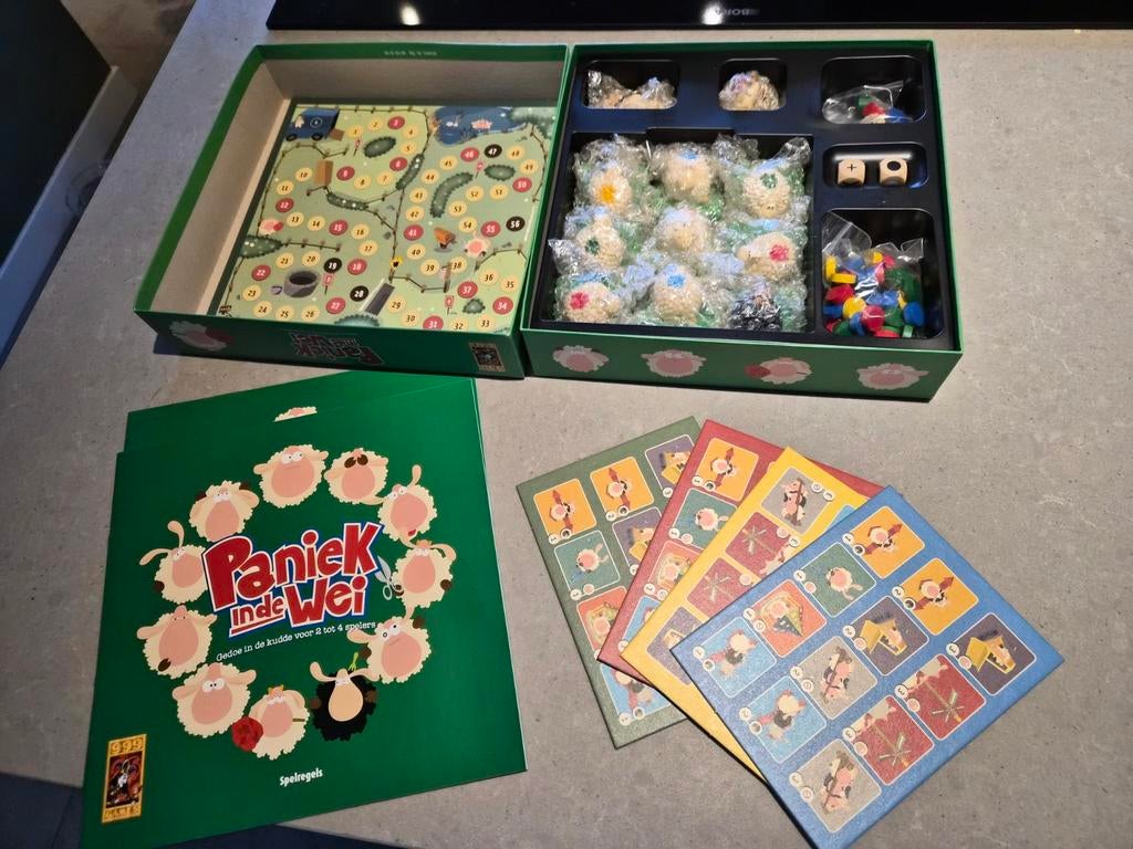 Paniek in de Wei bordspel 999 games, Een of twee spelers, Ophalen of Verzenden, Zo goed als nieuw, 999 Games bv