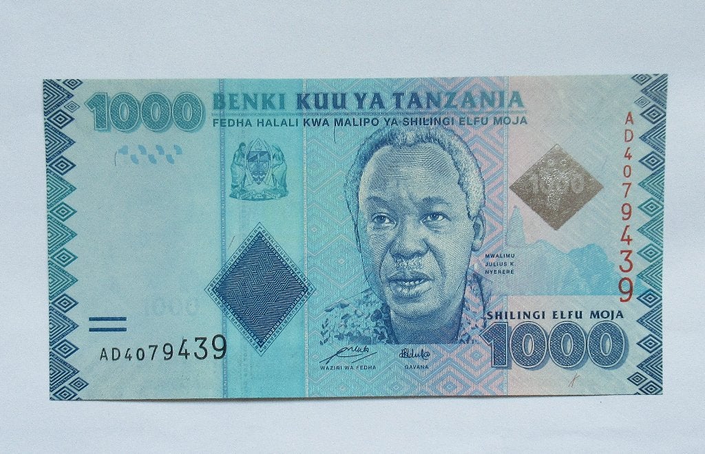 Tanzania 1.000 Shilingi  2010, Verzenden, Tanzania