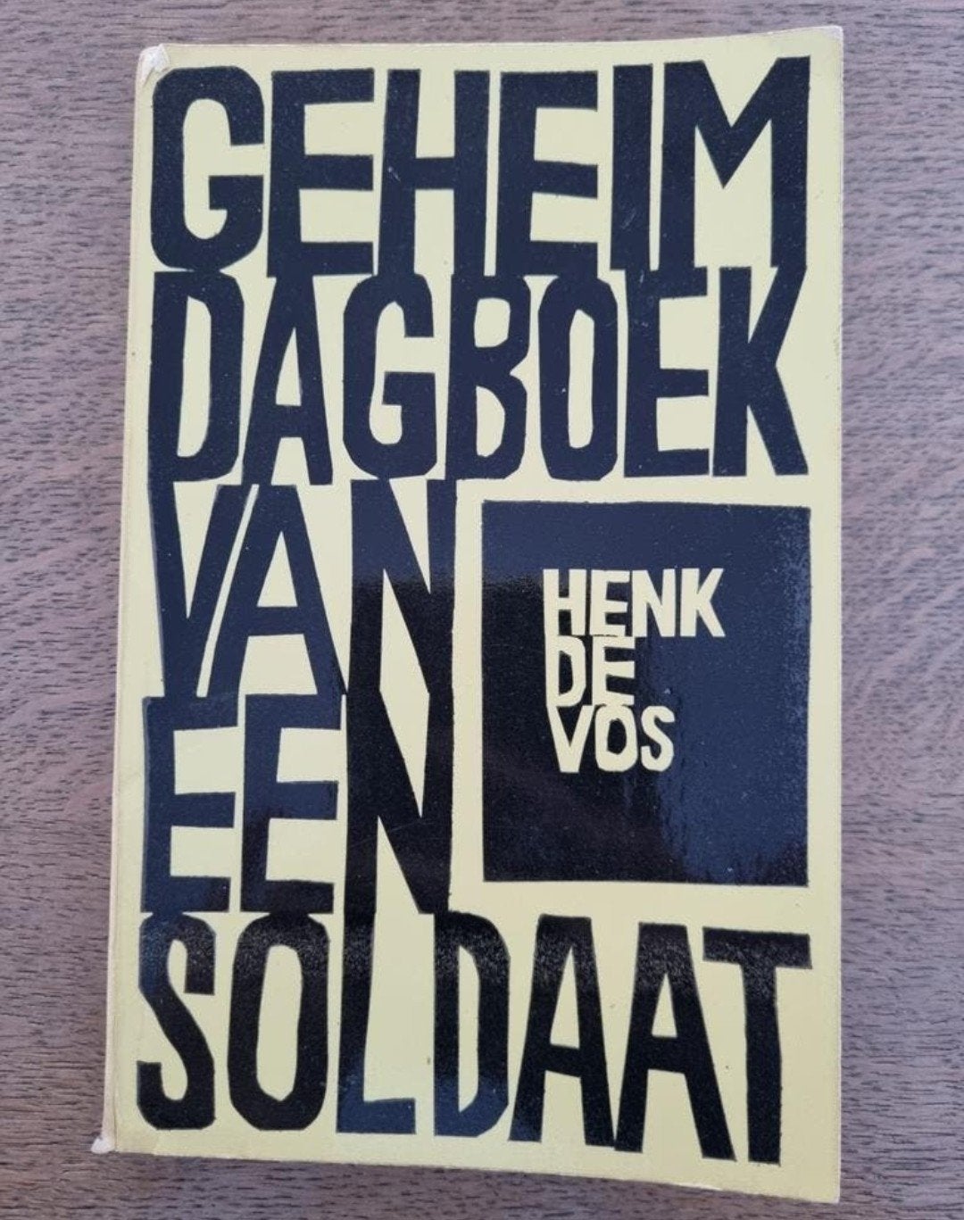 Geheim dagboek van een soldaat, Gelezen, Henk de Vos, Niet van toepassing, Ophalen of Verzenden