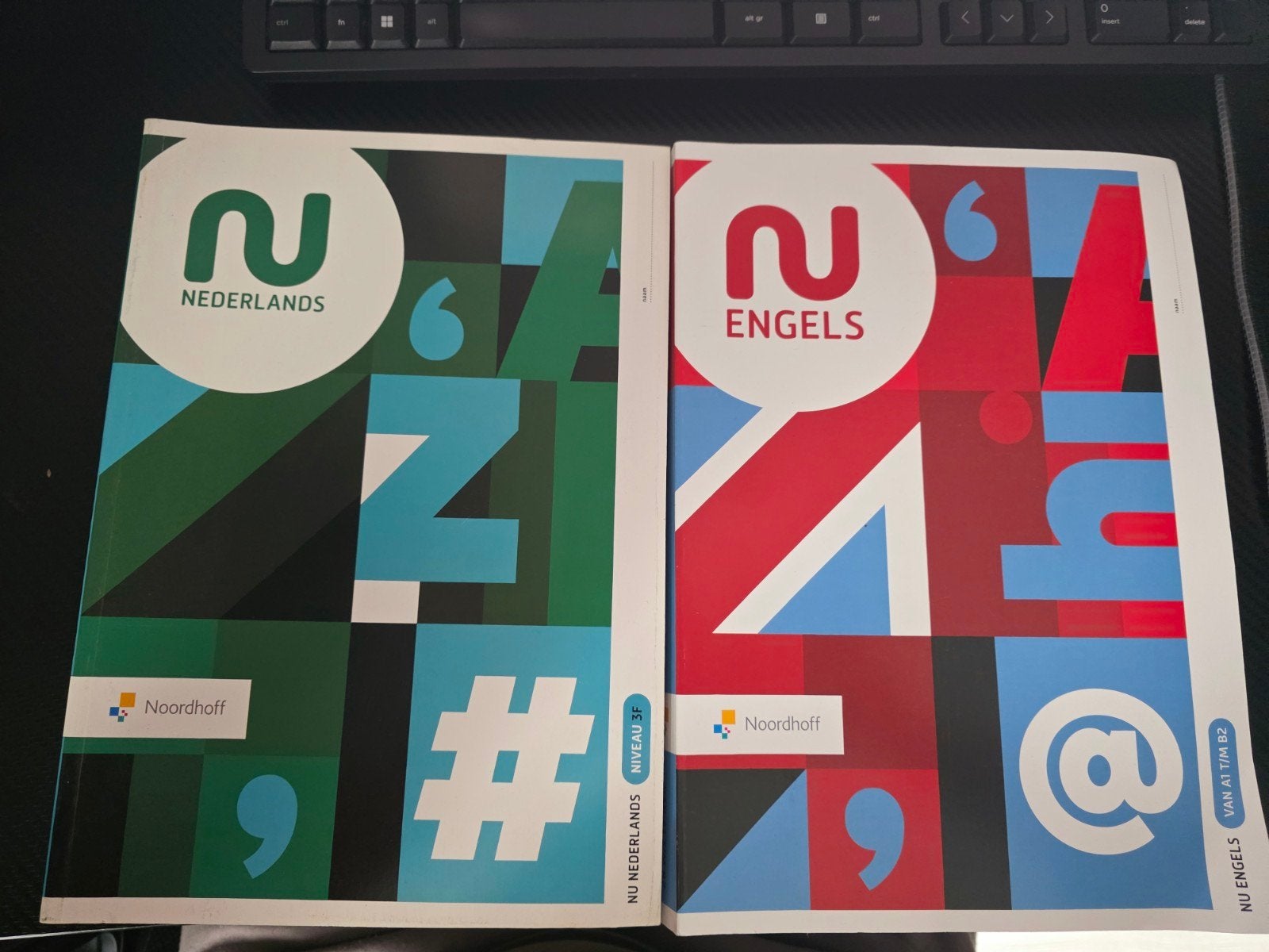 Nederlands en Engels lesboeken - Noordhoff, Verzenden, Noordhoff, Nieuw, Gamma