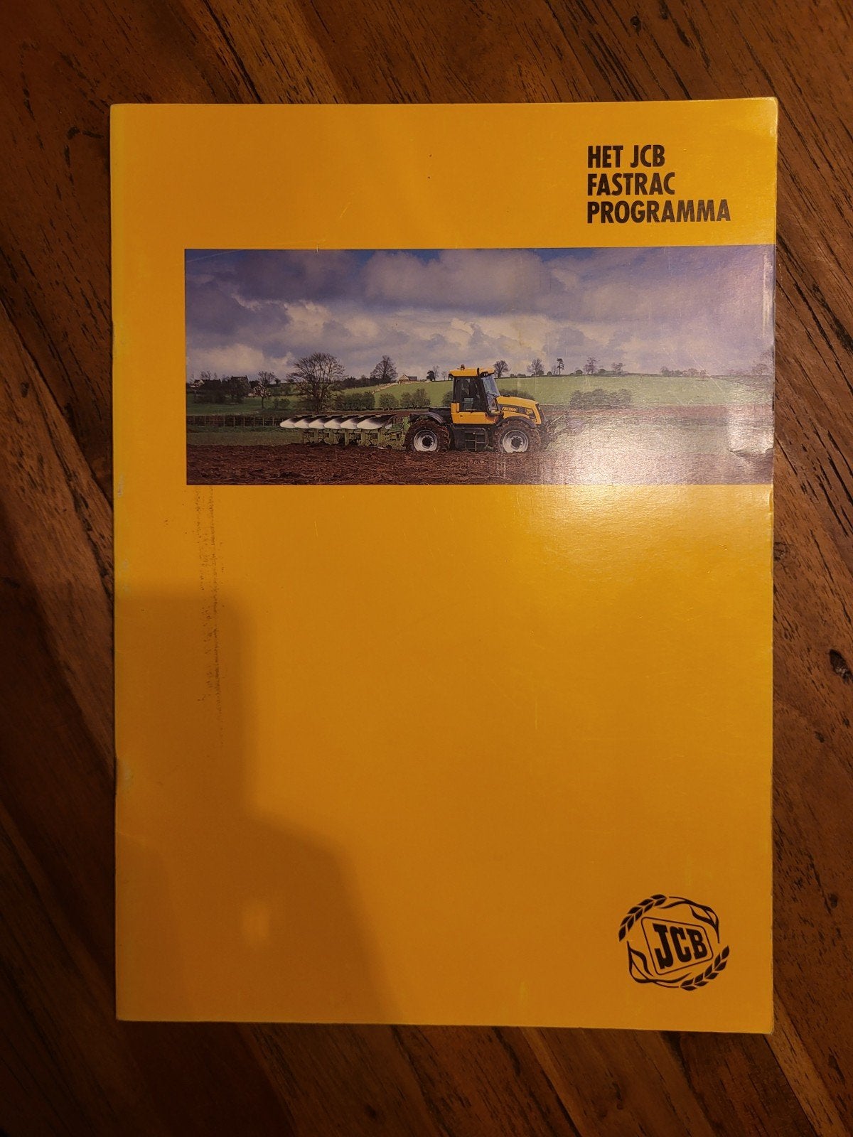 tractor folder JCB Fastrac programma, Ophalen of Verzenden, Zo goed als nieuw