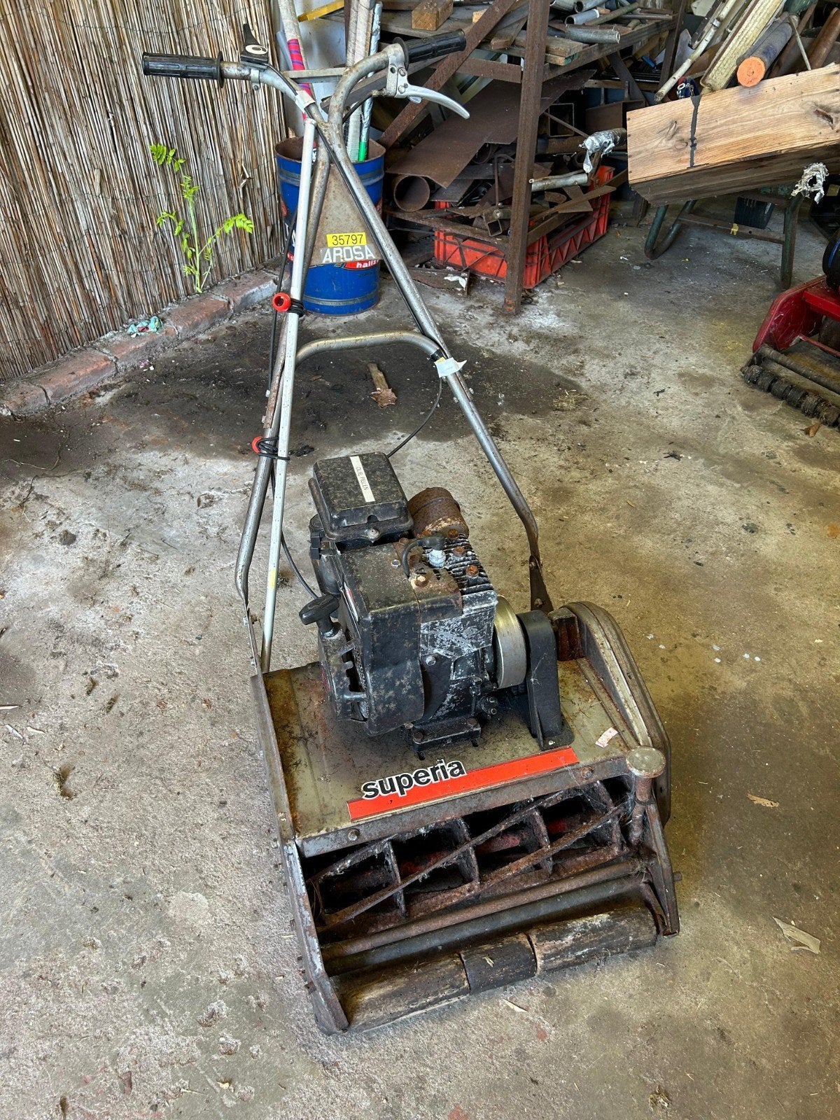 Kooimaaier Superia, Tuin en Terras, Grasmaaiers, Kooimesmaaier, Ophalen, Gebruikt, 50 cm of meer