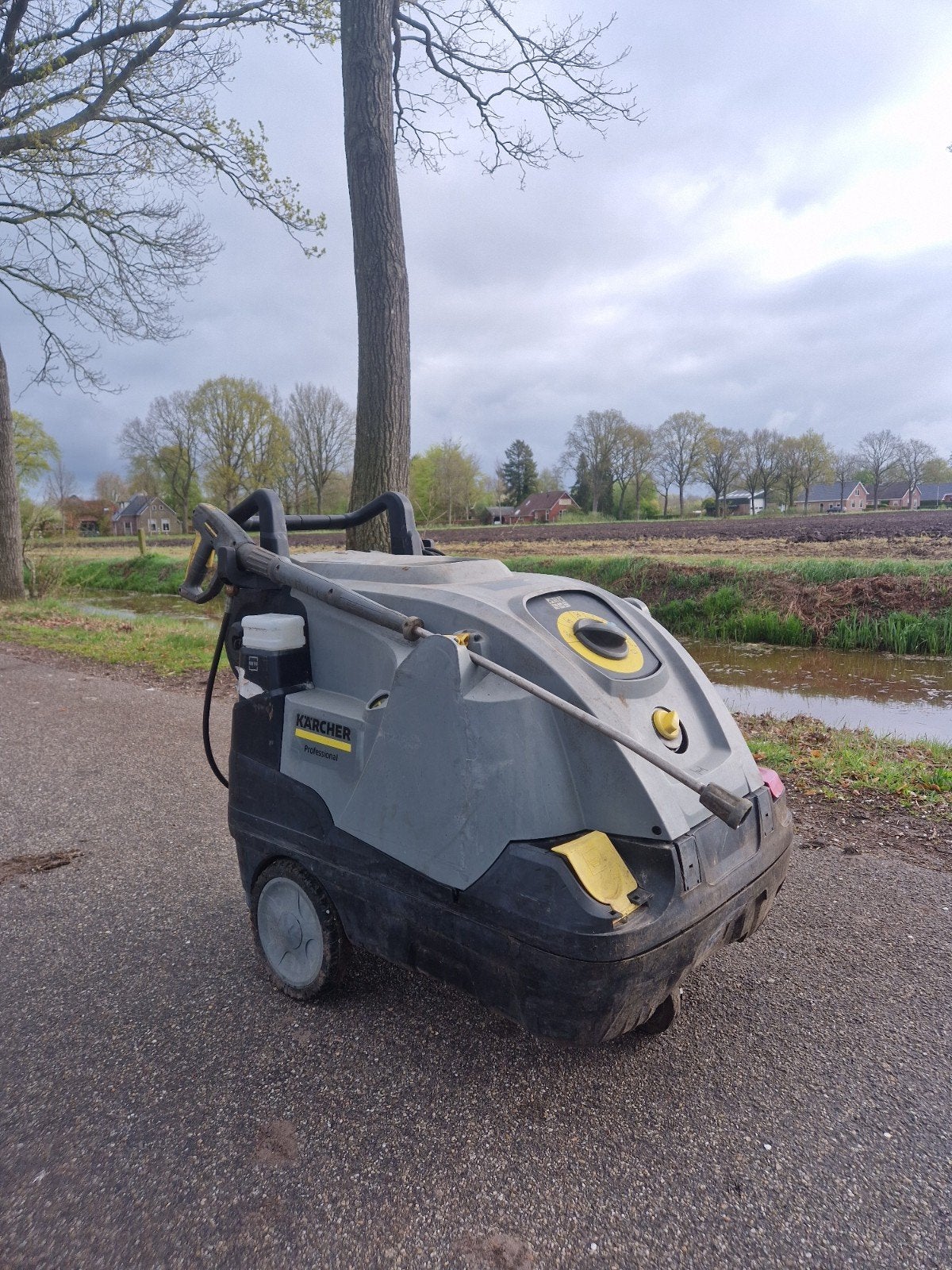 Kärcher hogedrukreiniger HDS 6/14 CX Stoomcleaner warm wat, Tuin en Terras, Hogedrukreinigers, Gebruikt, Elektrisch, Met regelbare waterdruk