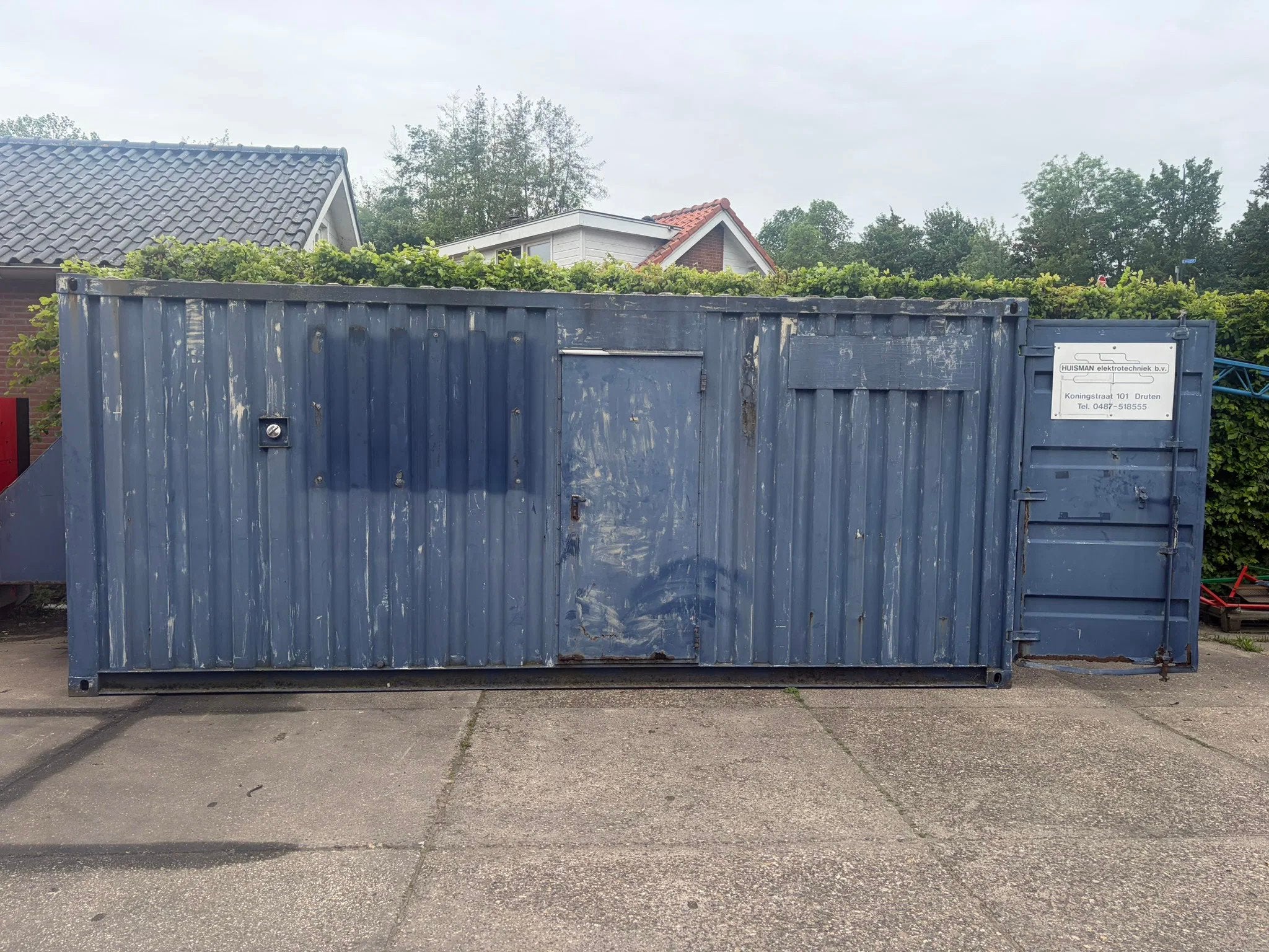 DAF DF615 90 kVA in container aggregaat generatorset