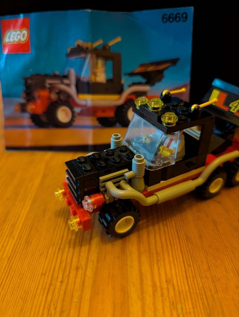 Lego set Daredevil diesel (6669), Gebruikt, Lego, Ophalen of Verzenden, Compleet