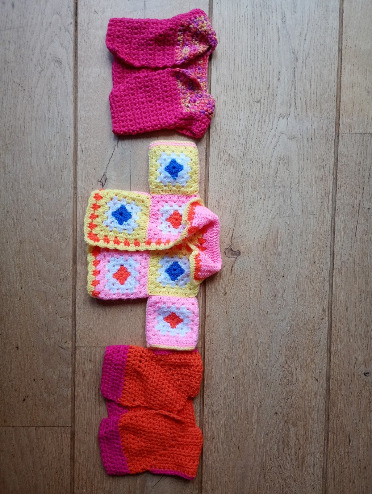 Gehaakte poppenkleding, Ophalen of Verzenden, Zo goed als nieuw, Overige typen