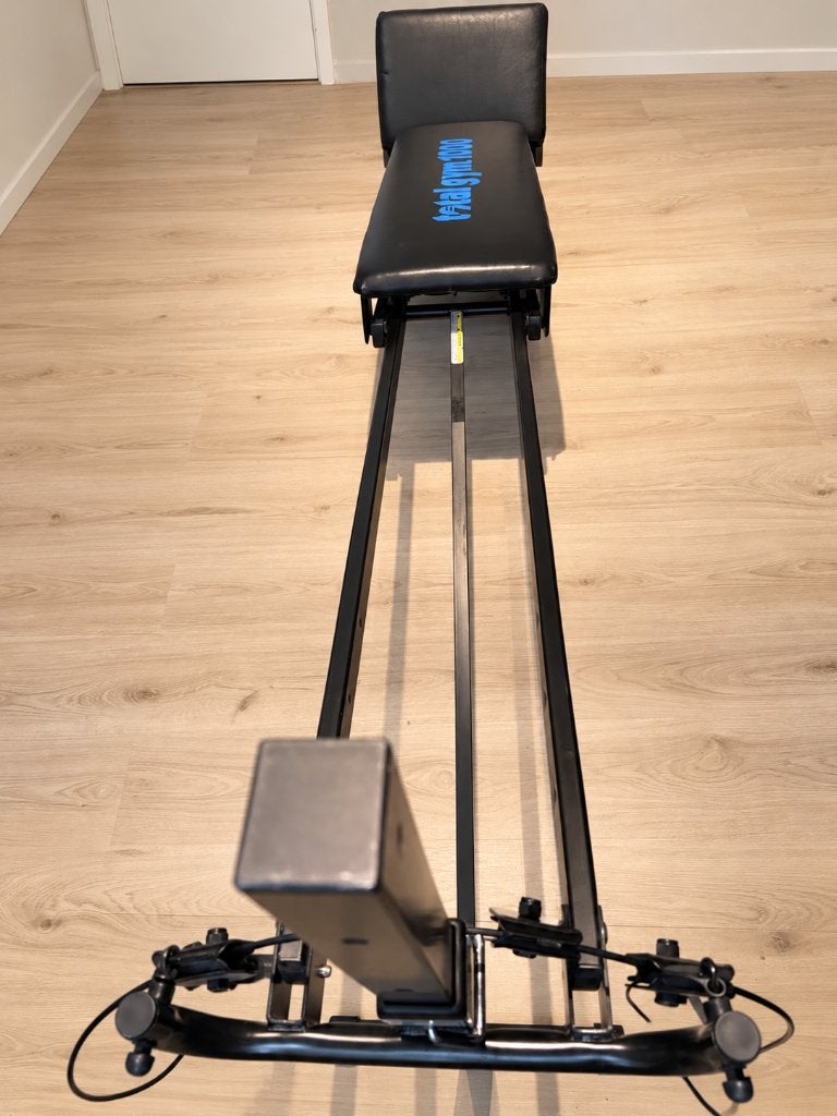 Total Gym 1000 Krachtstation - Compleet thuisfitness, Ophalen, Gebruikt, Krachtstation, Benen