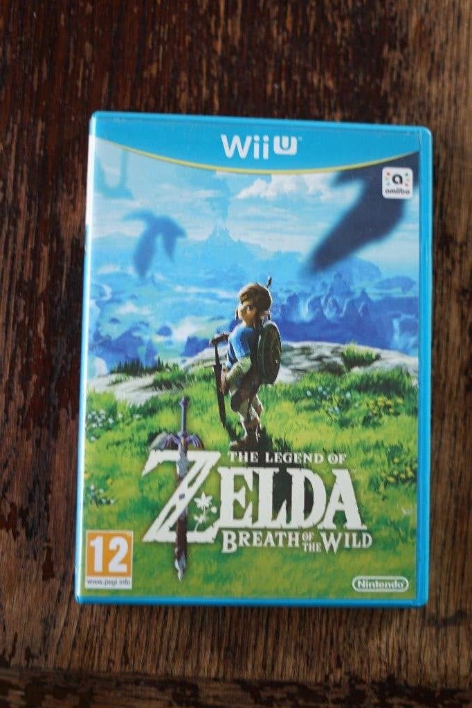 Zelda Breath of the Wild wii u, 1 speler, Ophalen of Verzenden, Zo goed als nieuw, Vanaf 3 jaar