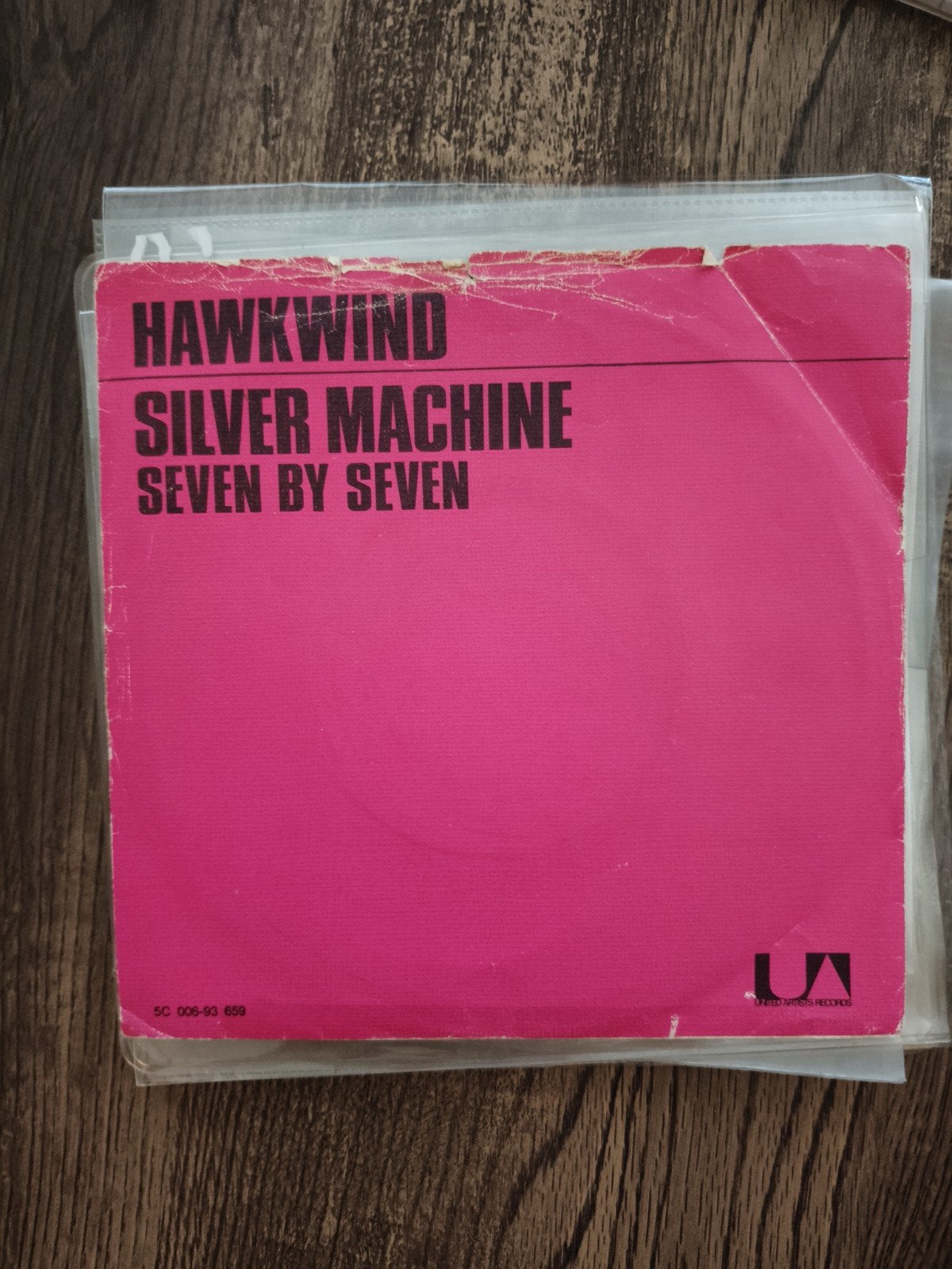 Hawkwind - Silver Machine / Seven By Seven (7 inch vinyl), Gebruikt, 7 inch, Ophalen of Verzenden, EP