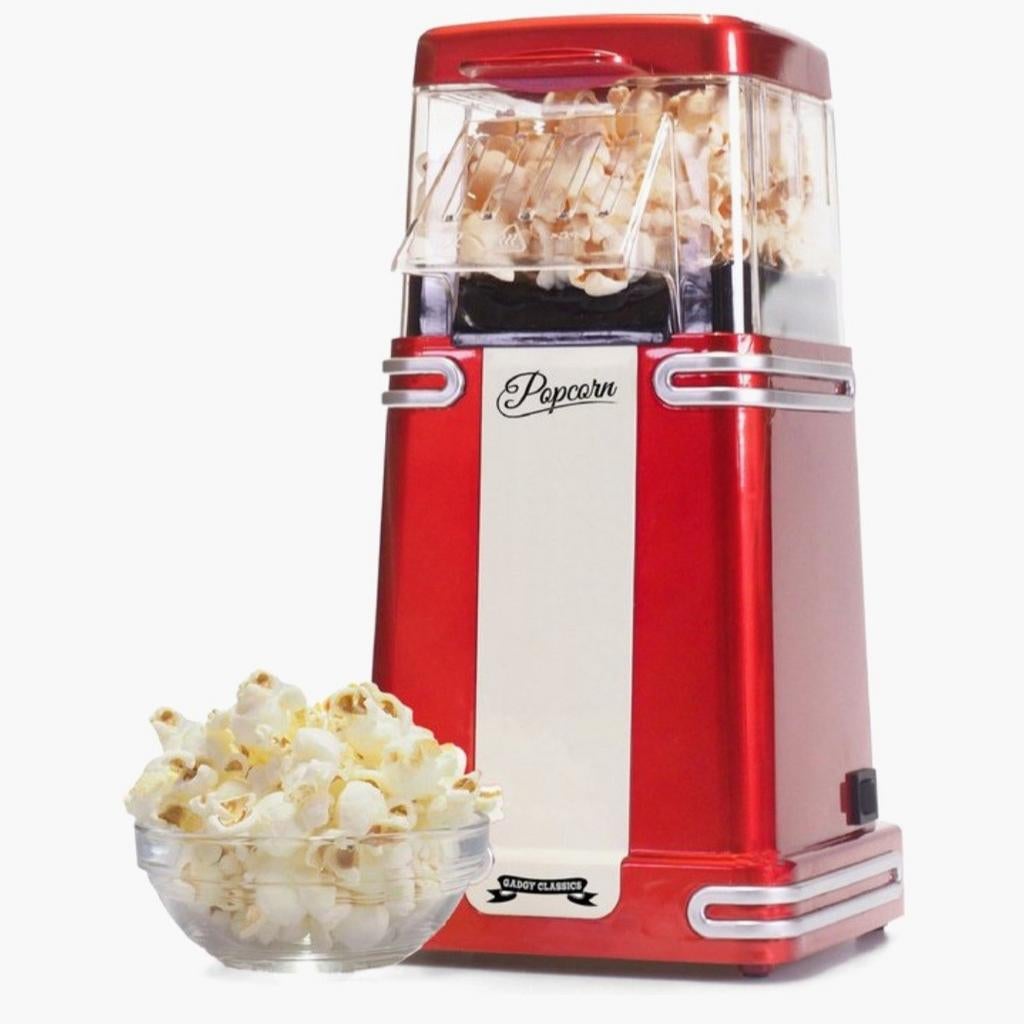 Nieuw: Popcornmachine - Perfect voor filmavond!, Witgoed en Apparatuur, Airfryers, Nieuw, Airfryer, Minder dan 750 gram, Ophalen of Verzenden