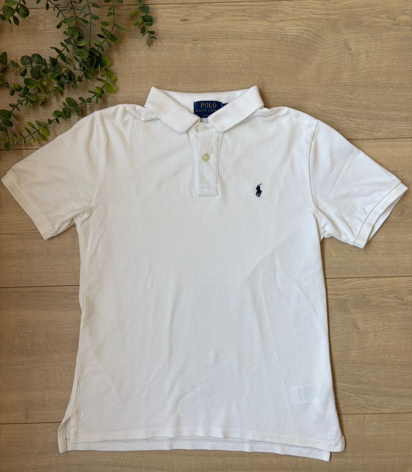 Polo Ralph Lauren witte polo – zeer goede staat, Kleding | Heren, Polo's, Ophalen of Verzenden, Zo goed als nieuw, Overige maten