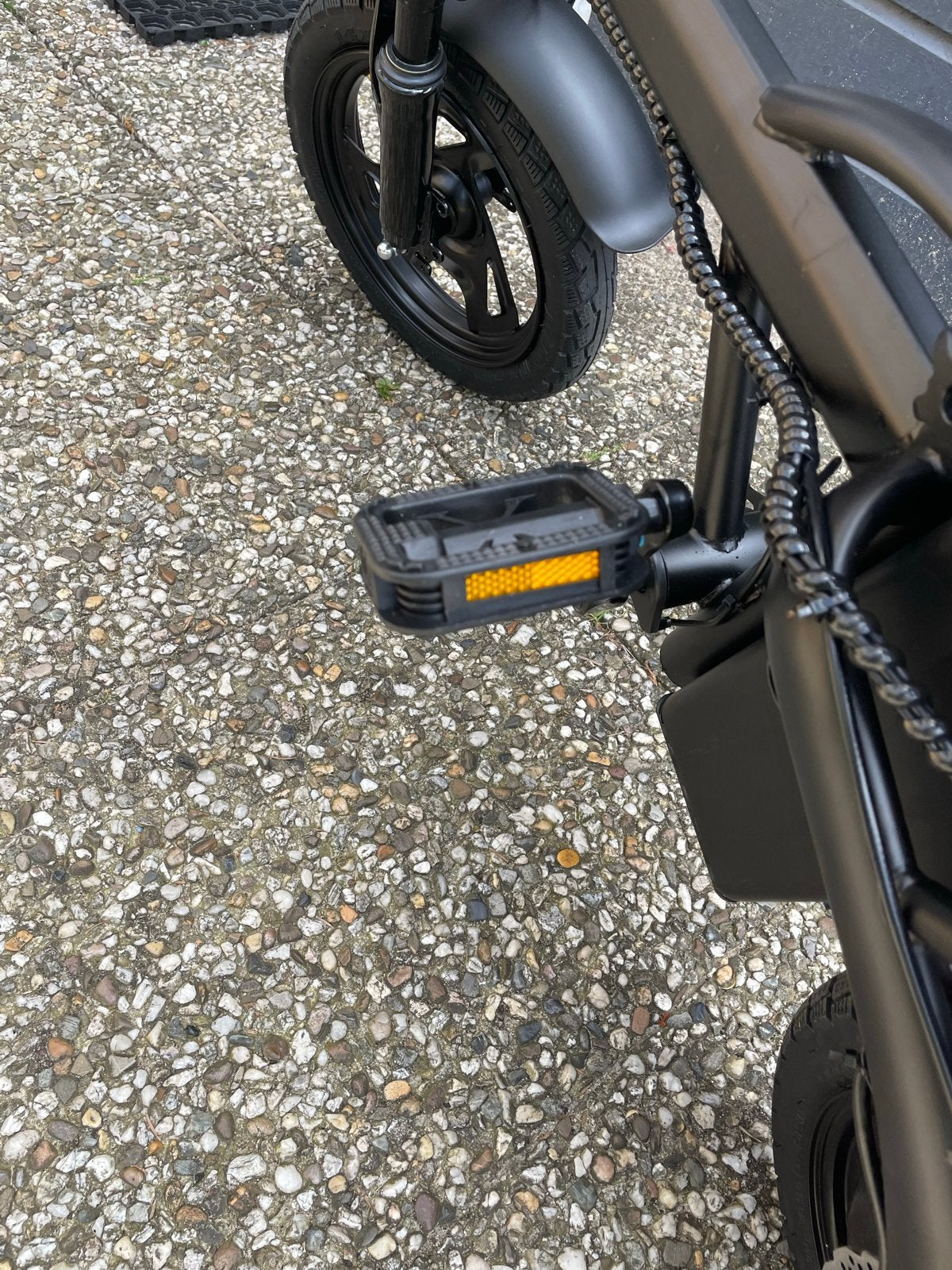 Foto 8 van Elektrische vouwfiets met gashendel