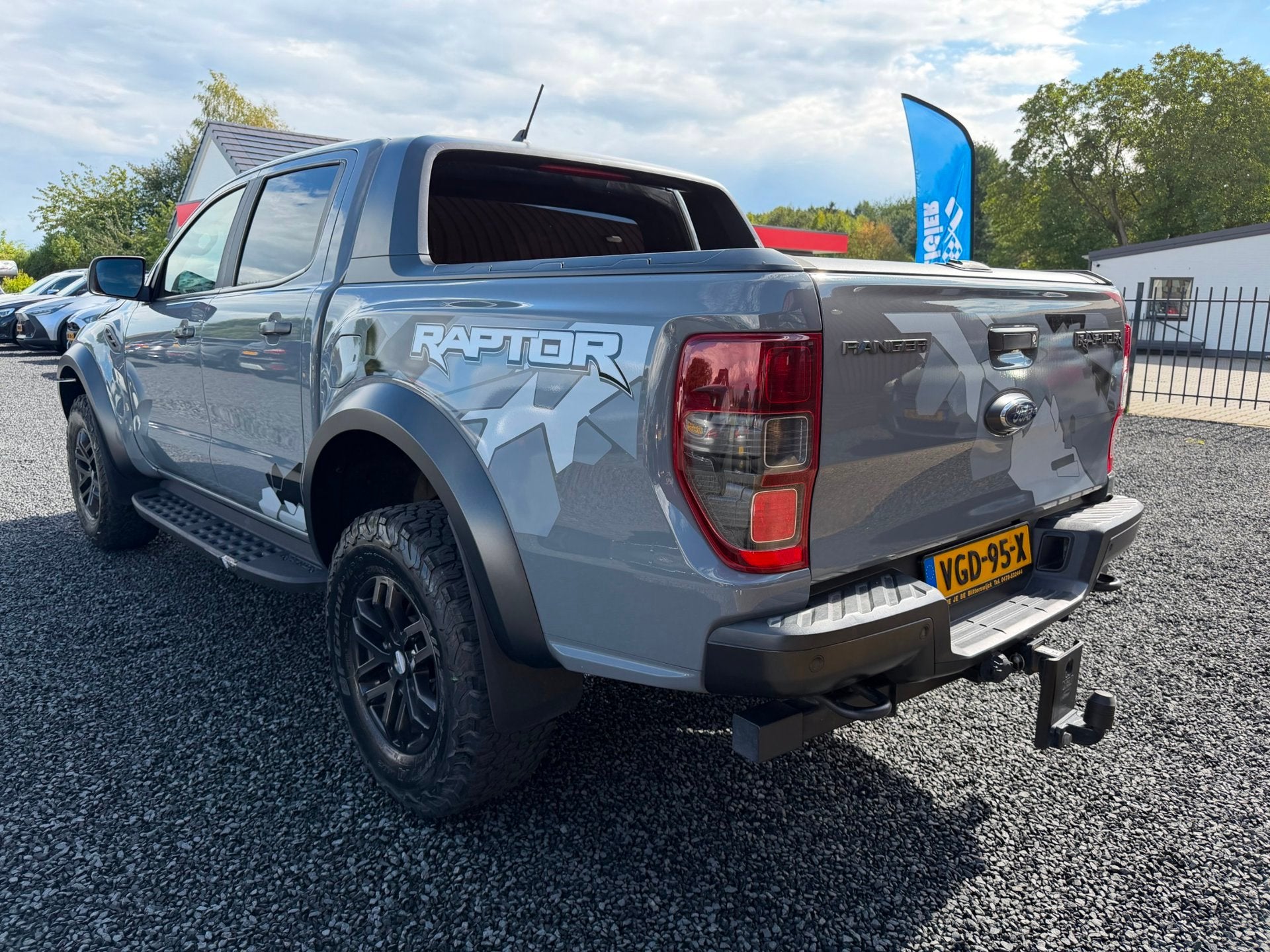 Ford Ranger 2.0 EcoBlue RAPTOR Wildtrack Supercab Automaat, Auto's, Gebruikt, 4 cilinders, Leder en Stof, Bedrijf