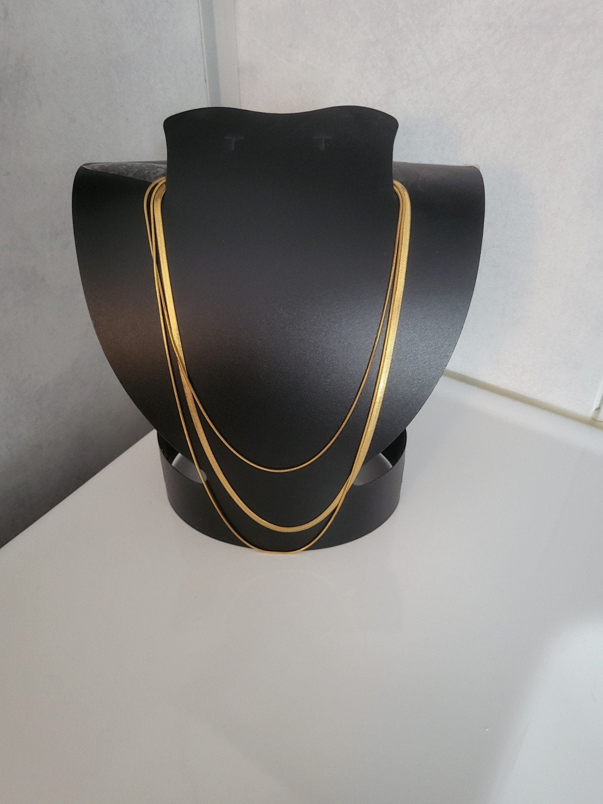 Gouden ketting (nep goud) - Temu, Sieraden, Tassen en Uiterlijk, Ophalen of Verzenden, Nieuw, Goud, Overige materialen