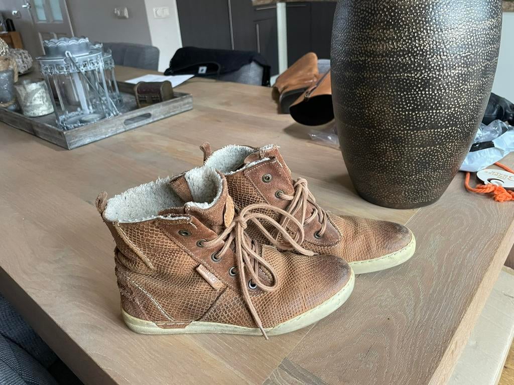 Halfhoge schoenen van Brunotti, maat 38, Kleding | Dames, Schoenen, Bruin, Overige typen, Ophalen of Verzenden, Zo goed als nieuw