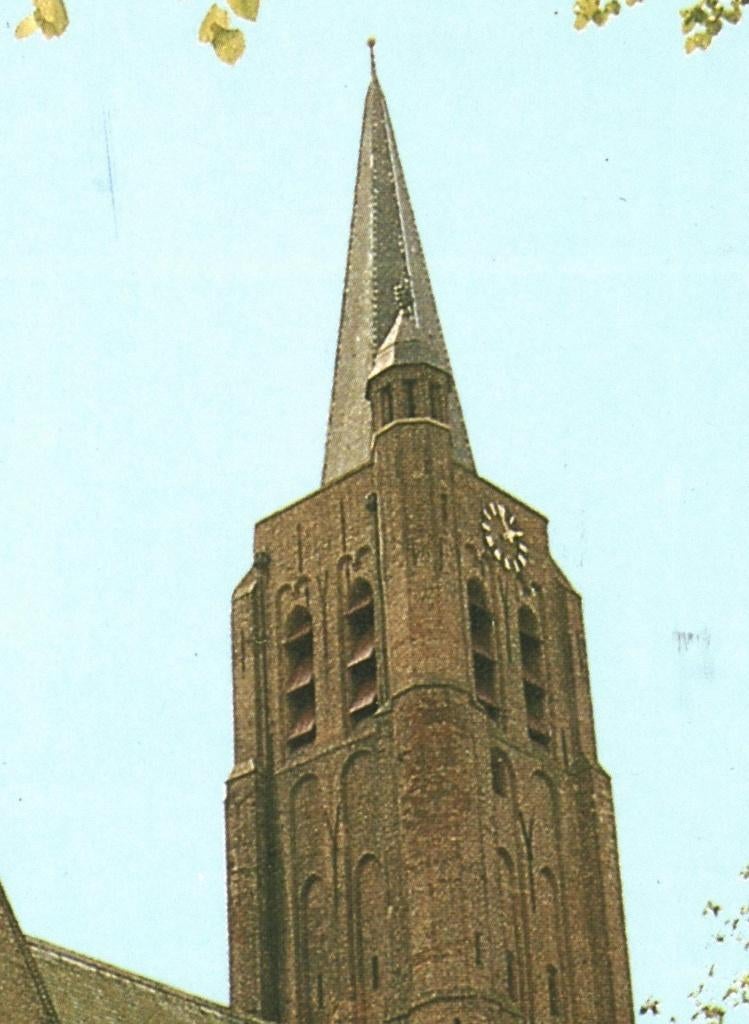 988007 Nisse 783 ZL Ned Herv Kerk  met mooie zegel Ooievaar, Ophalen of Verzenden, 1980 tot heden, Gelopen, Zeeland