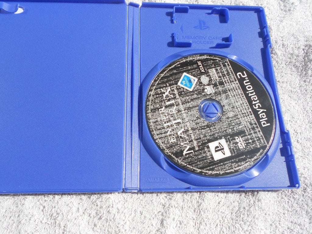 Enter the matrix game voor ps2 met doos zonder kaft+boekje., Gebruikt, 1 speler, Vanaf 12 jaar, Ophalen