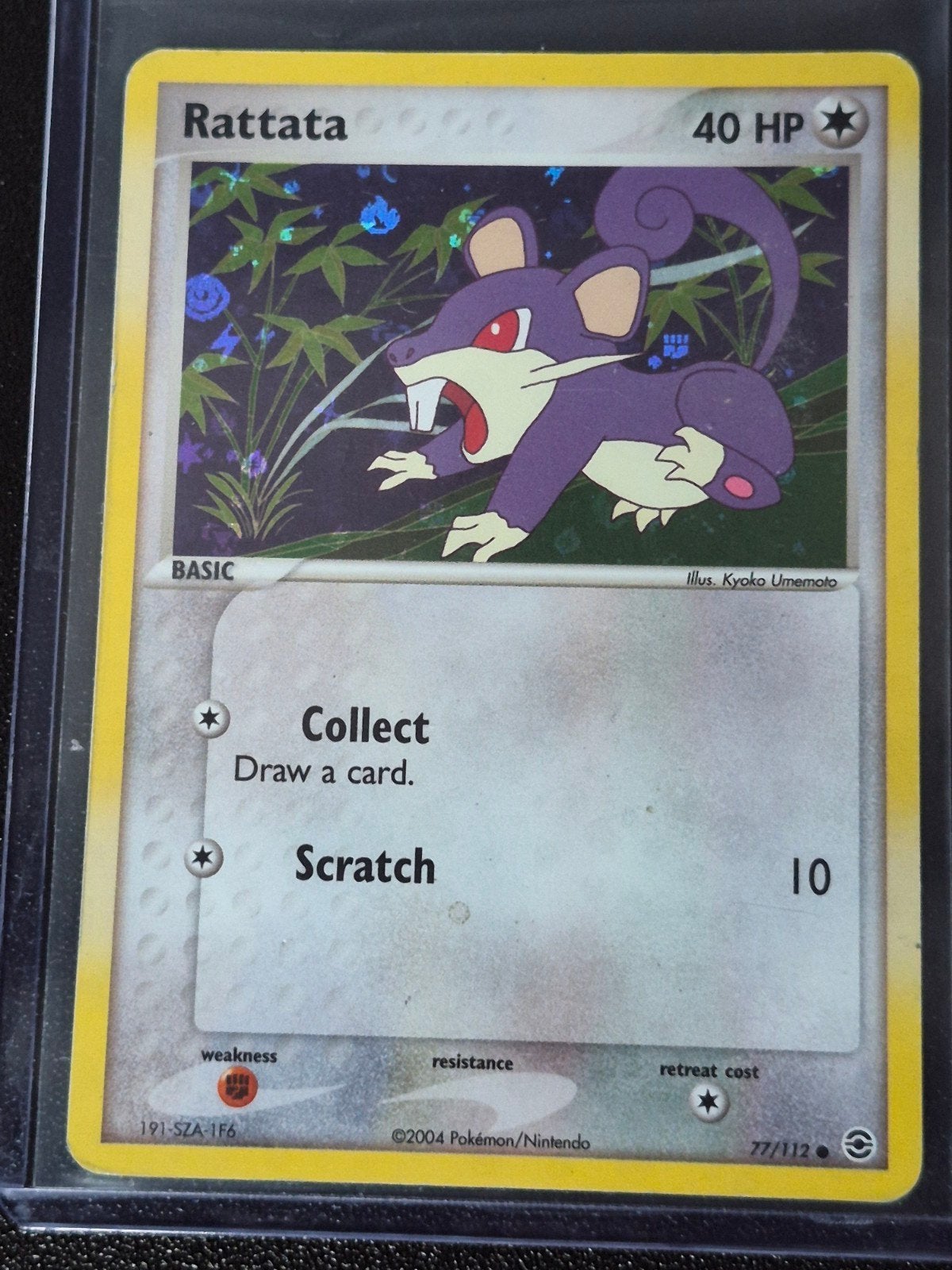 Rattata Pokémon Kaart 77/112 (2004) - Foil, Ophalen of Verzenden