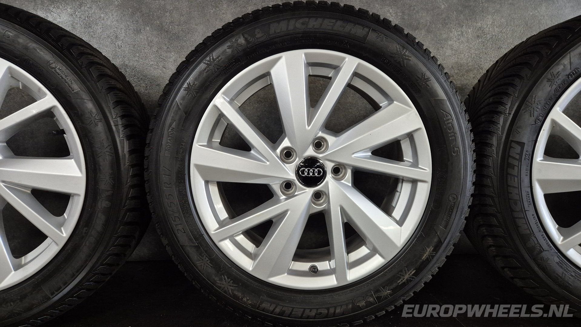 17 inch Audi Q2 T-Roc Karoq Ateca velgen winterbanden, -, -, Banden en Velgen, 17 inch