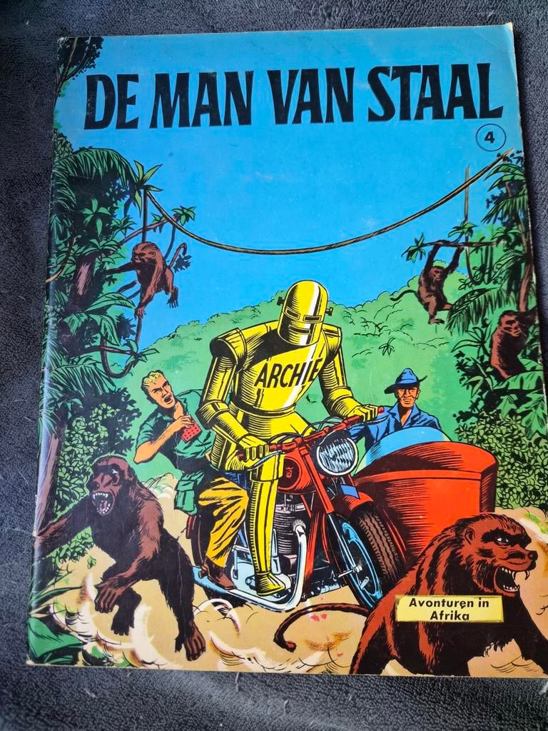 De Man van Staal - Avonturen in Afrika (Nr. 4), Ophalen of Verzenden