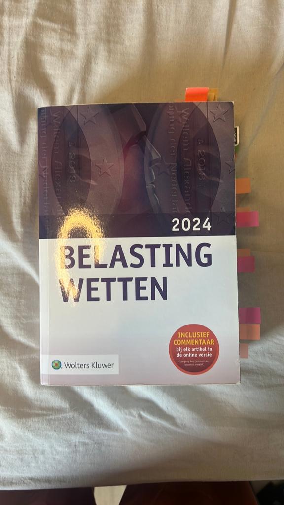 Belastingwetten 2024, Boeken, Ophalen of Verzenden, Zo goed als nieuw