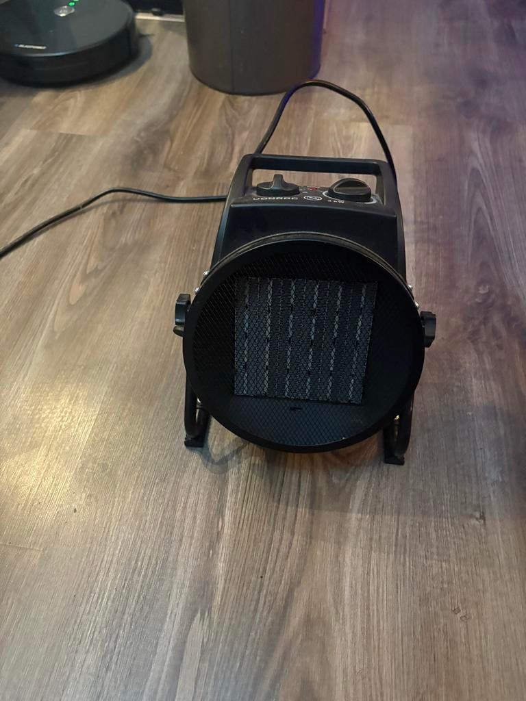 Elektrische heater / straalkachel met ventilatiestand, Ophalen, Gebruikt, Minder dan 30 cm, Kachel