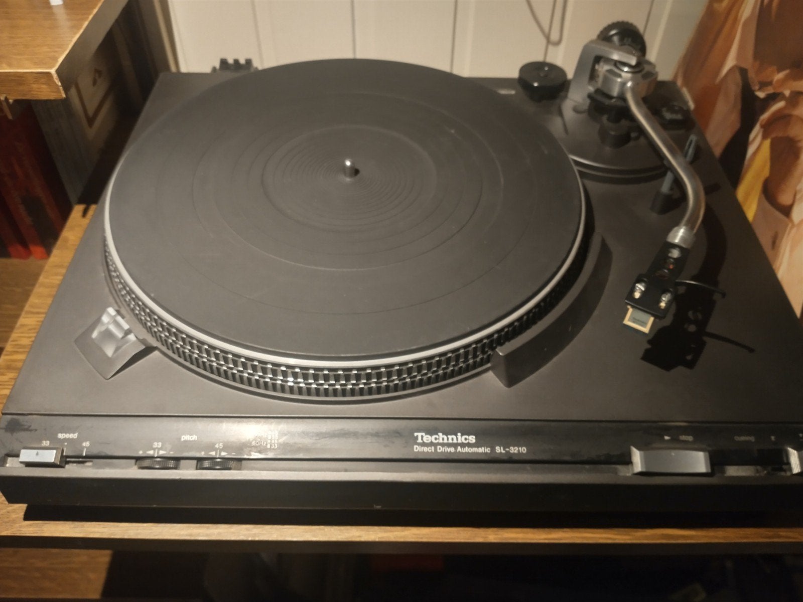 technics sl-3210 direct-drive platenspeler, Audio, Tv en Foto, Platenspelers, Ophalen, Technics, Automatisch