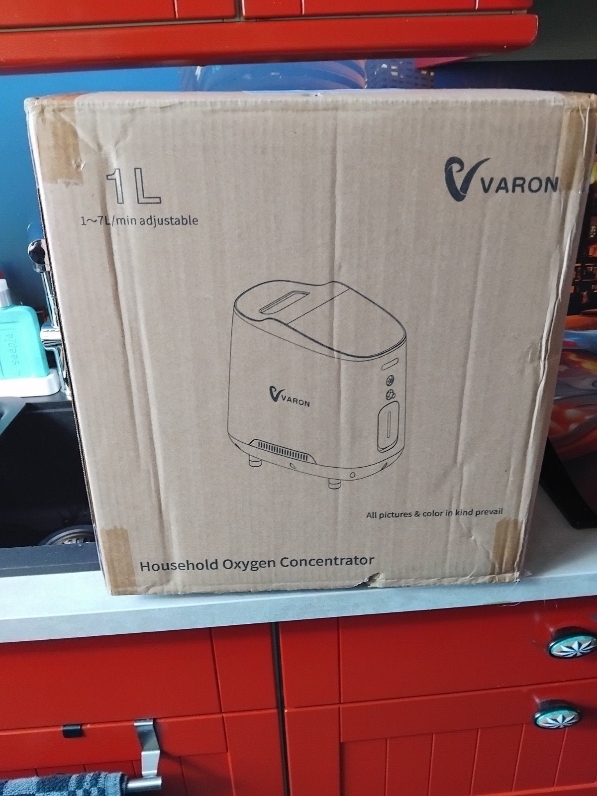nieuwe in doos varon zuurstofconsentrator 1 tot 7 liter, Ophalen