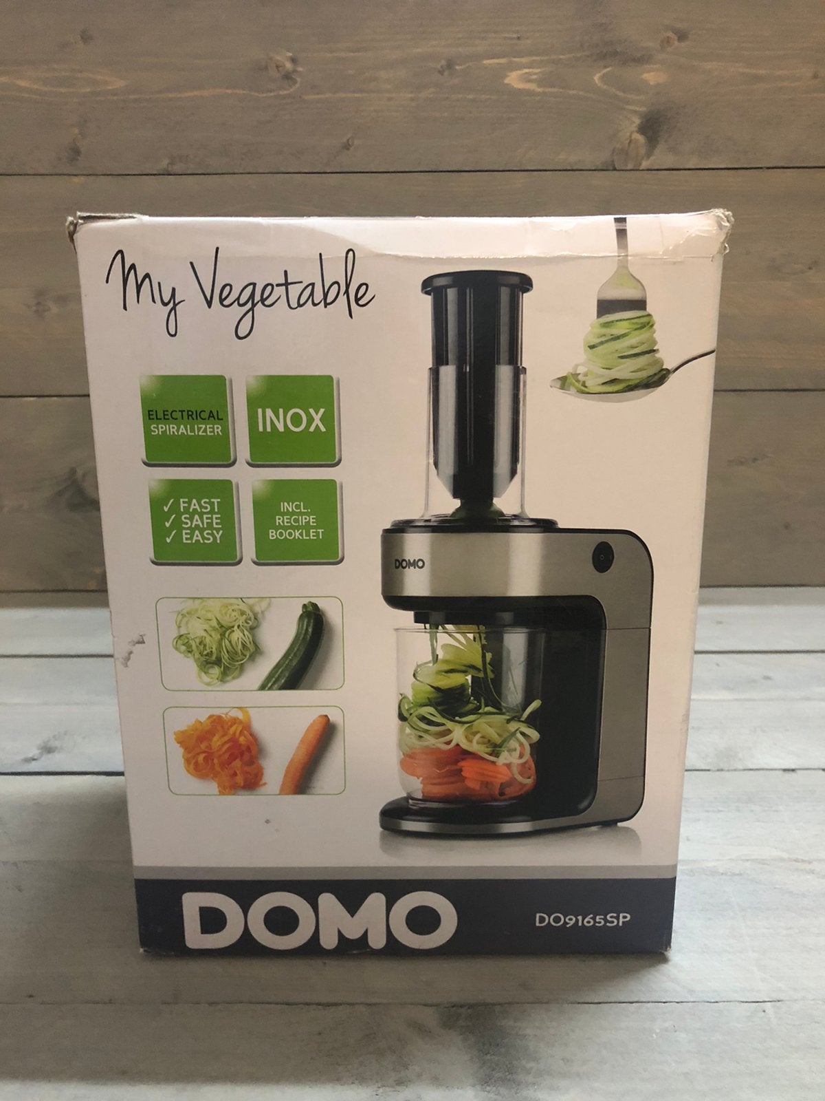 Domo DO9165SP - MyVegetable - RVS, Nieuw, Ophalen of Verzenden, Nvt, Nvt