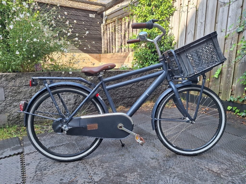 jongens fiets, Ophalen, Terugtraprem, Versnellingen, Cortina