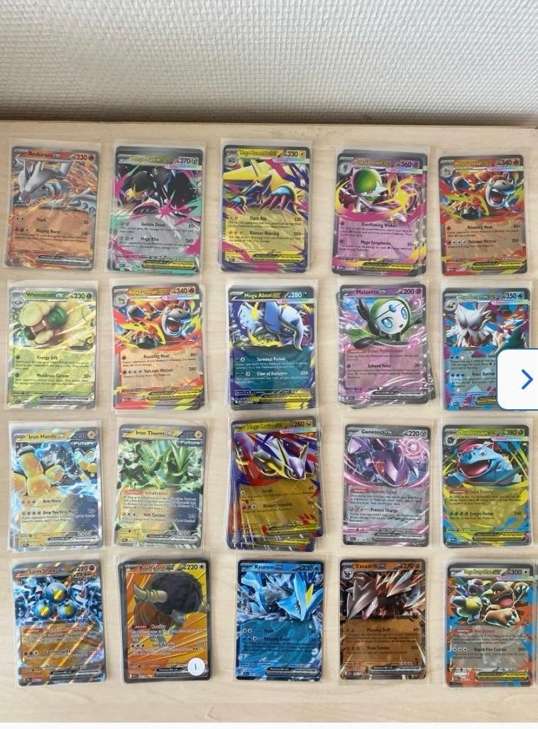 120 ex Pokemon kaarten LOSSE VERKOOP verzameling/collectie, Ophalen of Verzenden, Zo goed als nieuw, Meerdere kaarten