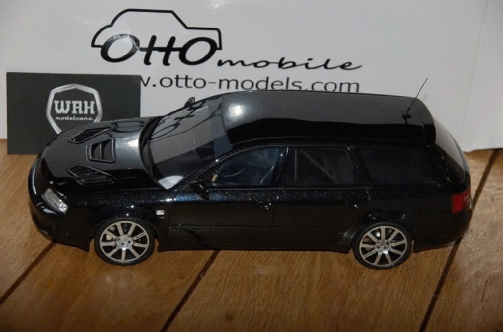 1:18 AUDI RS6 CLUBSPORT MTM black OT992 Otto mobile WRH, Verzenden, Nieuw, Auto, OttOMobile