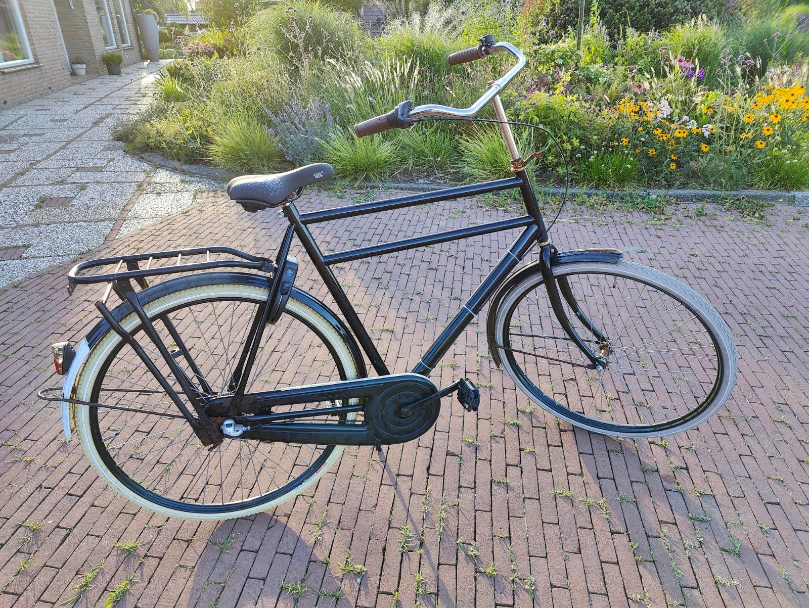 Herenfiets/bierfiets, Fietsen en Brommers, Fietsen | Heren | Herenfietsen, Gebruikt, Overige merken, Terugtraprem, Ophalen
