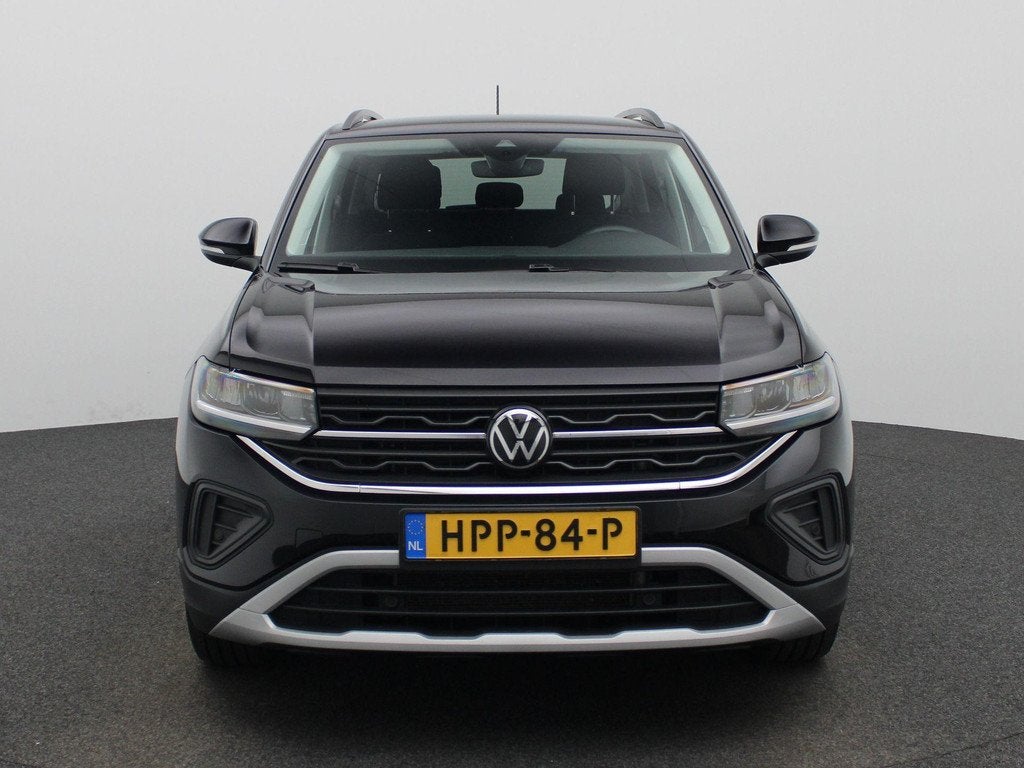 Volkswagen T-Cross 1.0 TSI Life Edition 116 PK| Navigatie |, Auto's, Volkswagen, 12 maanden, Gebruikt, 116 pk, Zwart