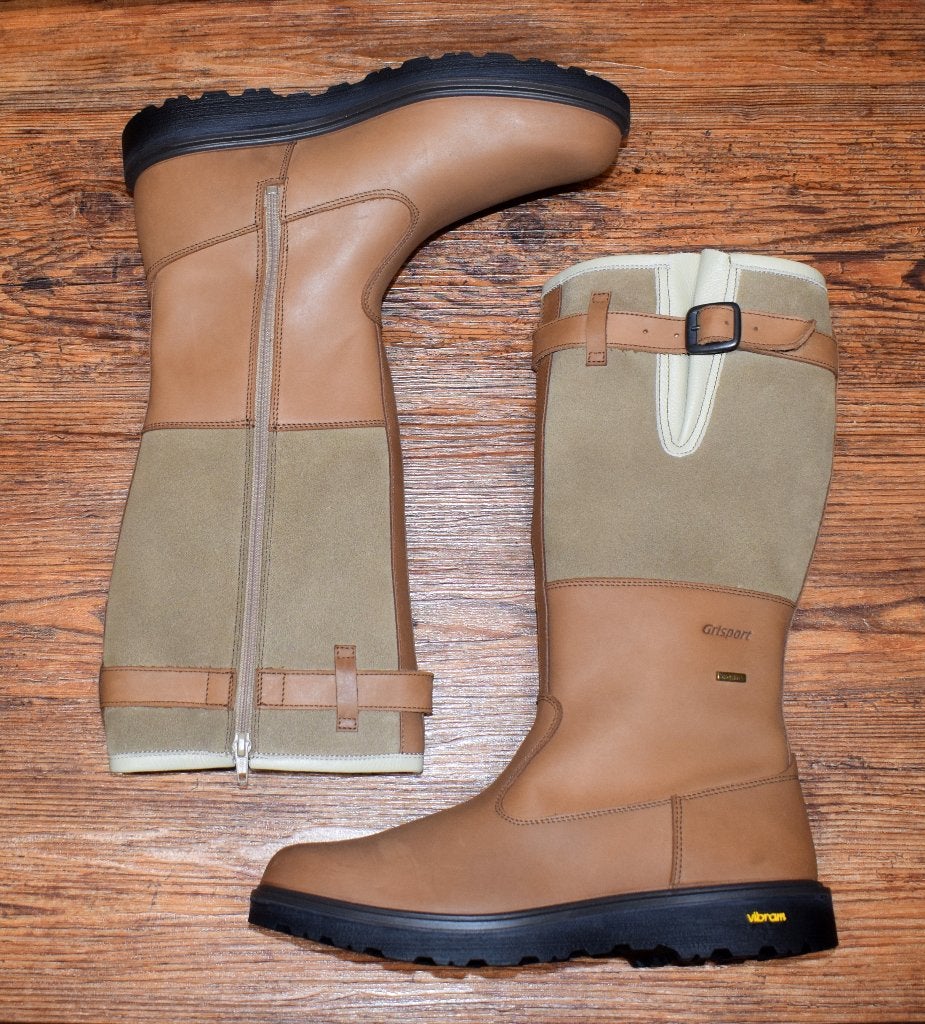 GRISPORT - leren Highland laarzen Castagne - maat 42, Kleding | Heren, Schoenen, Nieuw, Wandelschoenen of Bergschoenen, Overige kleuren