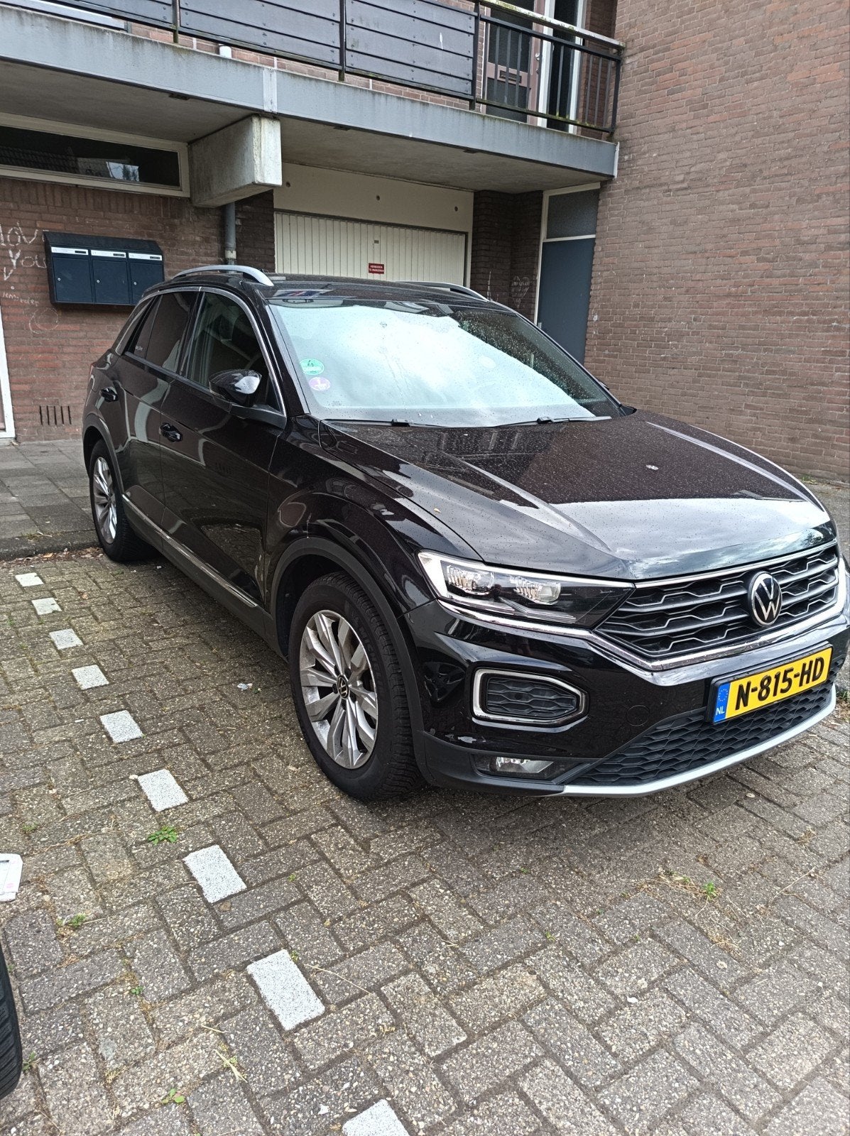 Volkswagen T-Roc 1.5 TSI 150pk 7-DSG 2021 Zwart, Auto's, Volkswagen, Particulier, T-Roc, ABS, Achteruitrijcamera, Adaptieve lichten