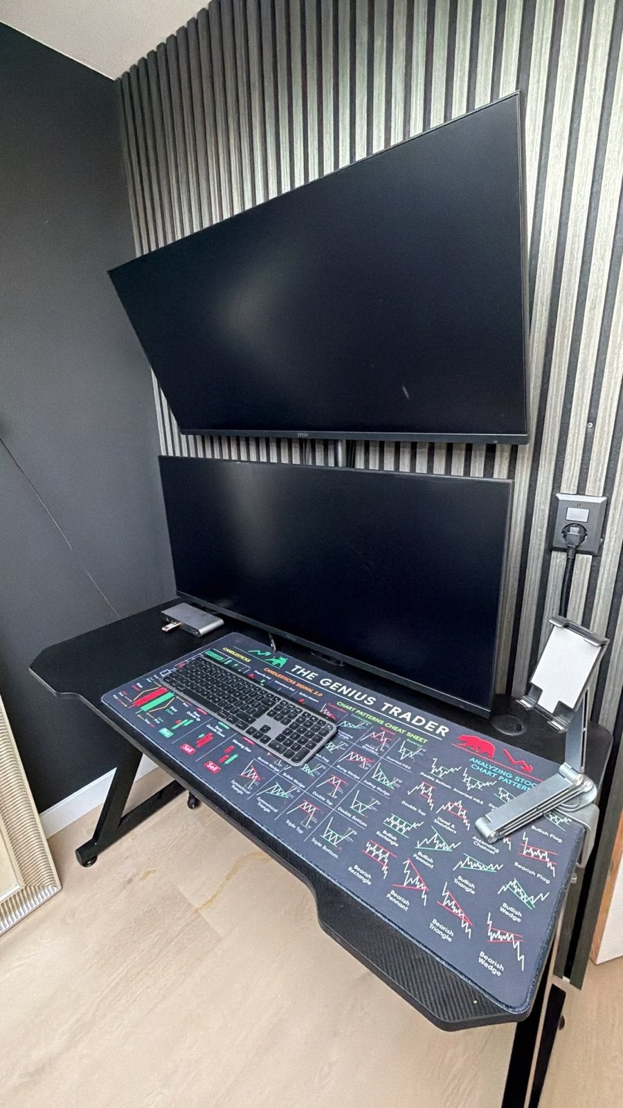 Complete Thuiswerk / Gaming Setup, Gaming, HDMI, In hoogte verstelbaar, Full HD