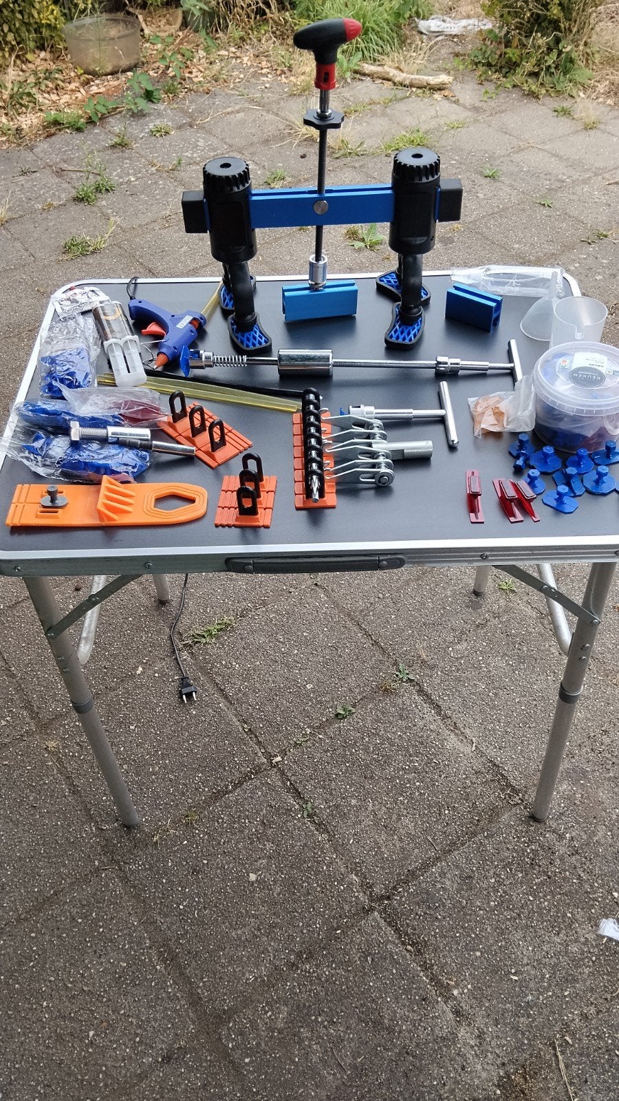 Uitdeukset zonder spuiten met extra toebehoren, Ophalen of Verzenden, Zo goed als nieuw