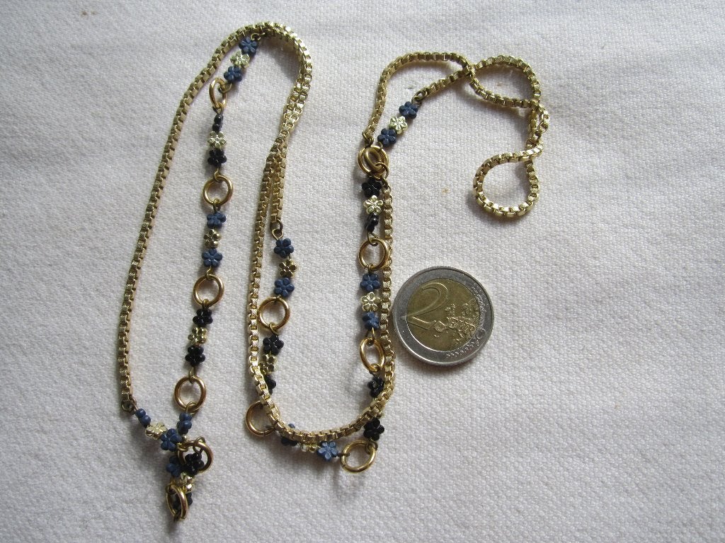 15.   Aparte oude ketting,  100 cm, Ophalen, Overige materialen, Ketting
