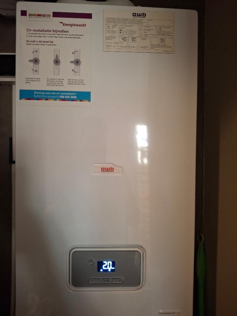 CV-ketel AWB Thermomaster C-XV 30, Ophalen, 30 tot 80 cm, Hoog rendement (Hr), Cv-ketel of Combi-ketel
