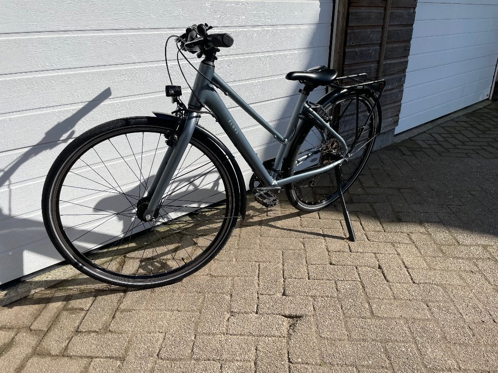 Nette gebruikte Elops 500 kinder-/ meisjes fiets, Ophalen, 20 inch of meer, Velgrem, Zo goed als nieuw