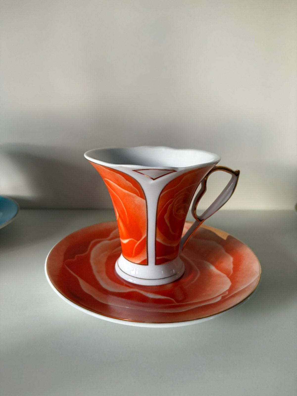 Prachtige VINTAGE KOP & SCHOTELS, Antiek en Kunst, Ophalen