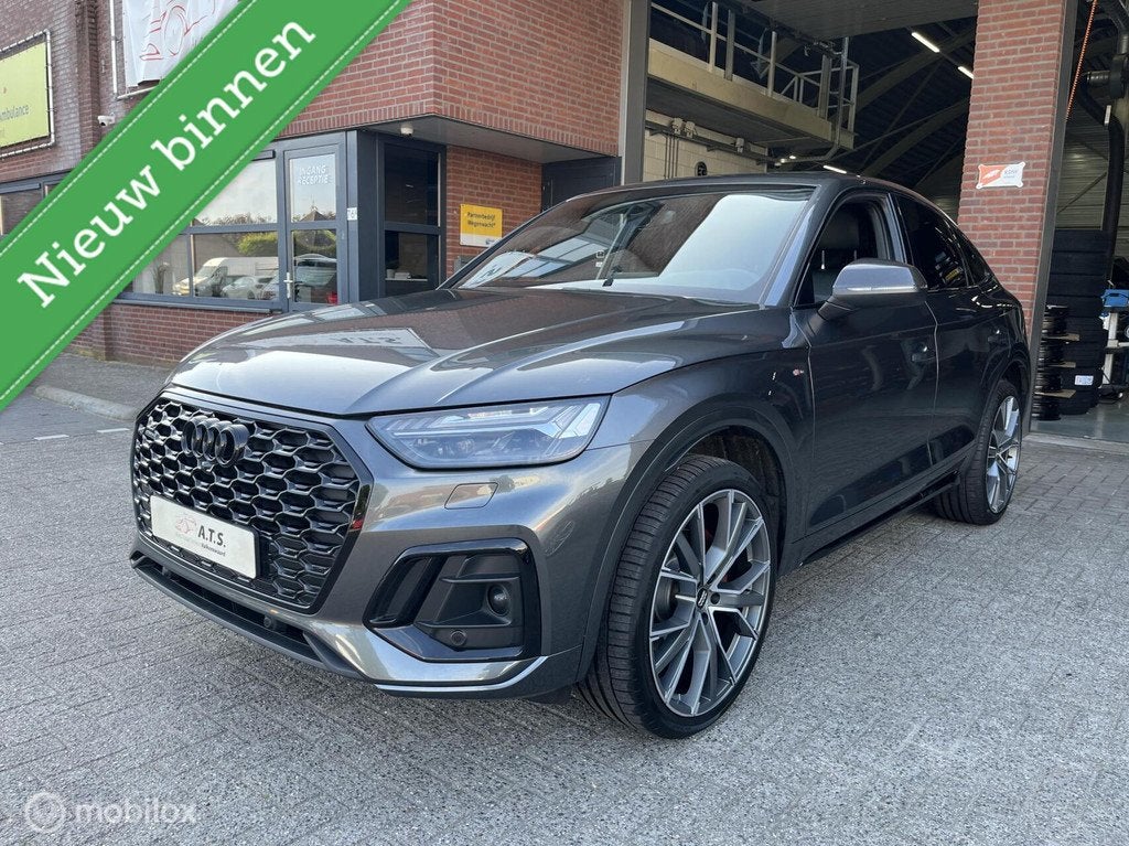 Audi Q5 45 TFSI 266PK S-LINE*PANO-DAK*LED*CAMERA*CRUISE*, Automaat, Gebruikt, Euro 6, 4 cilinders