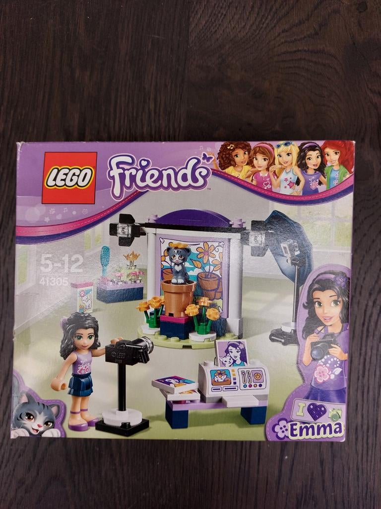 41305 lego friends Emma's fotostudio, Kinderen en Baby's, Speelgoed | Duplo en Lego, Lego, Friends, Ophalen of Verzenden, Zo goed als nieuw